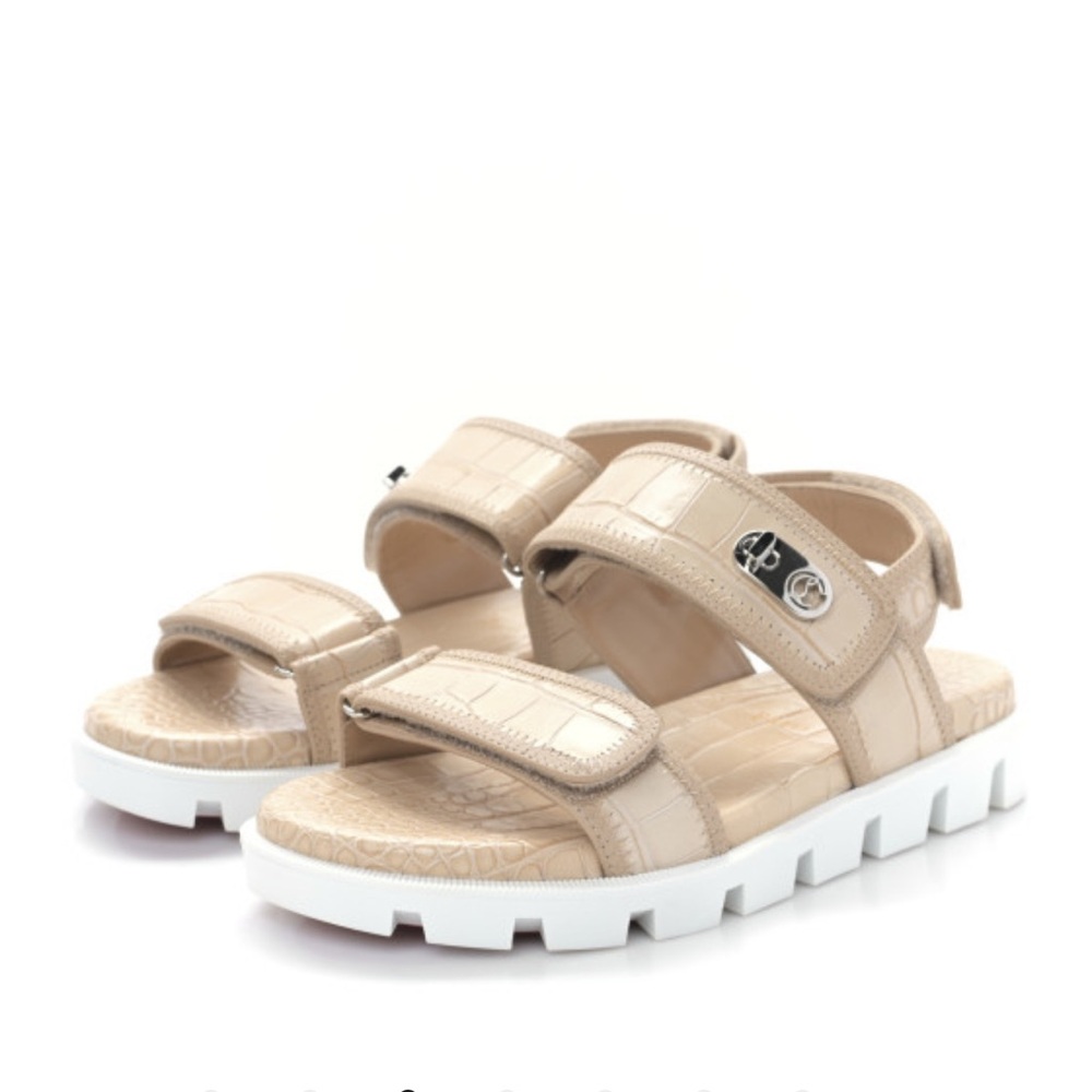 Christian Louboutin Croc Sandals
